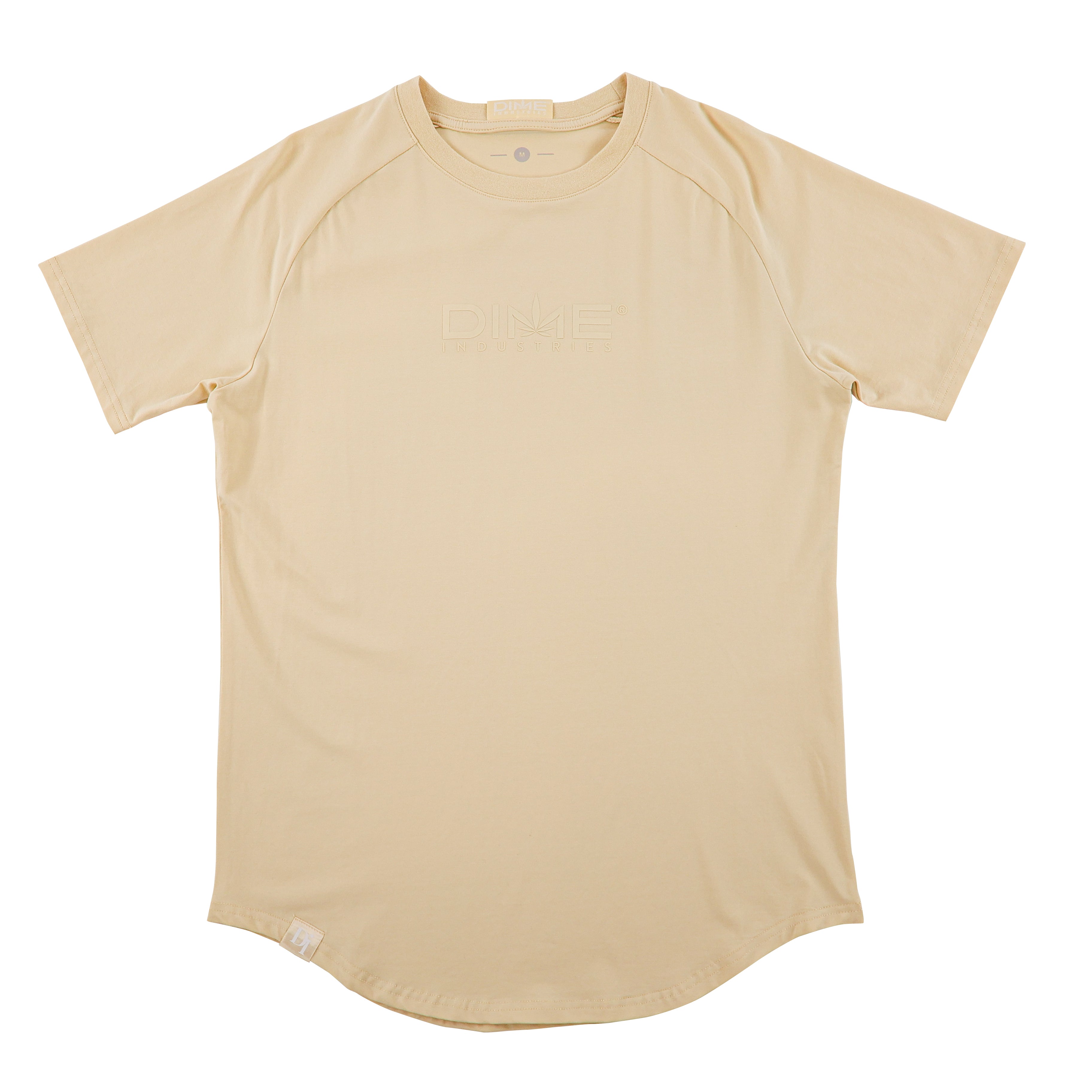 Beige Solid Active T-Shirt – Unclaimed Baggage